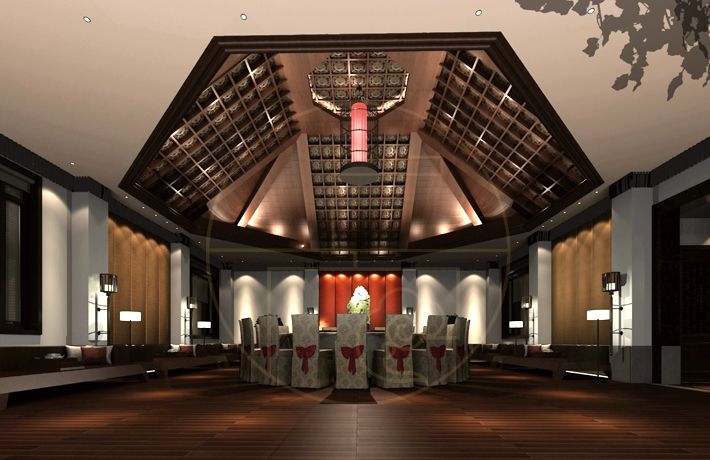 中式风格酒店装修